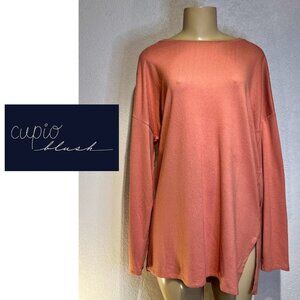 🎩🗝️ NWT $48 Cupio Blush XL Long-sleeve Top